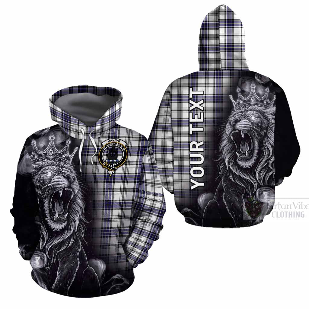 Hannay Tartan Cotton Hoodie Roaring Lion Heritage