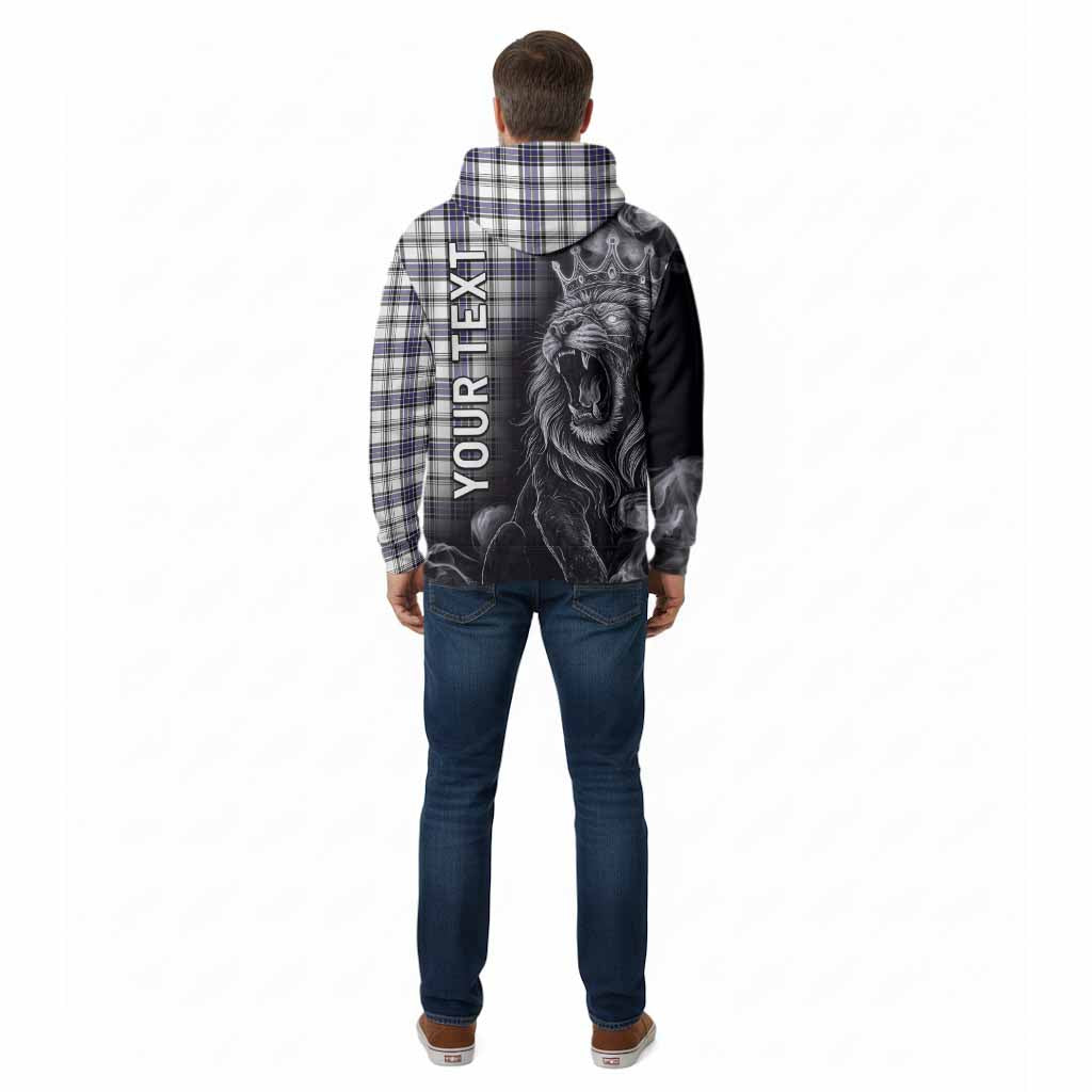 Hannay Tartan Cotton Hoodie Roaring Lion Heritage