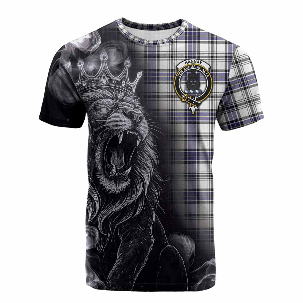 Hannay Tartan Cotton T-shirt Roaring Lion Heritage