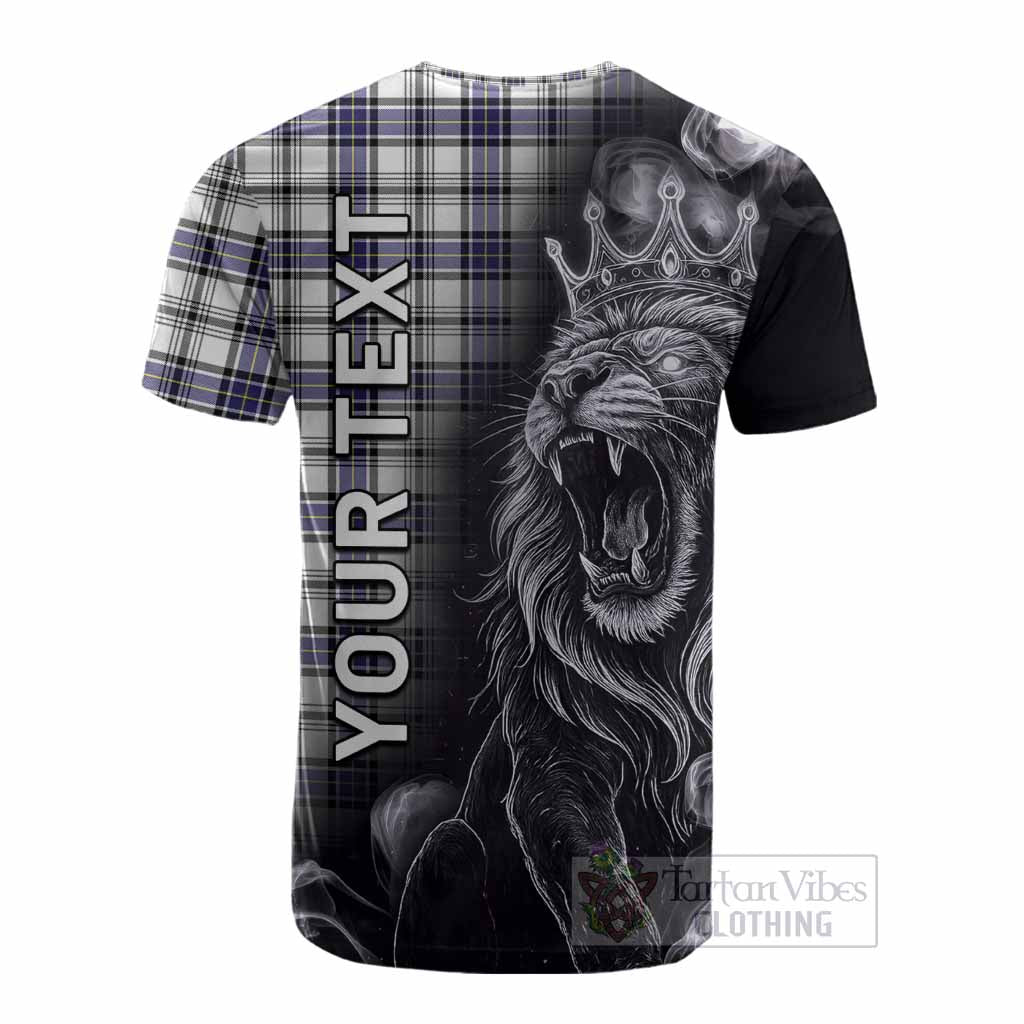 Hannay Tartan Cotton T-shirt Roaring Lion Heritage