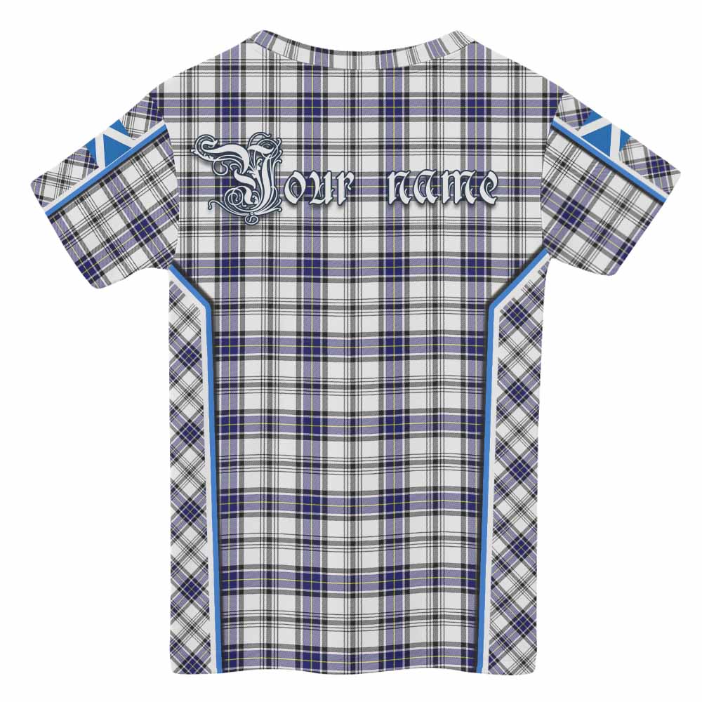 Hannay Tartan Crest Kid T-shirt Scotland Coat of Arm Flag Style - Tartan Vibes Clothing