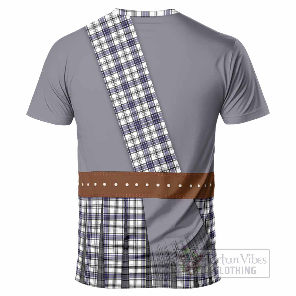 Hannay Tartan Crest T-Shirt Kilt Costume Style