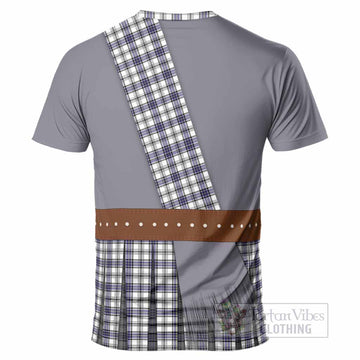 Hannay Tartan Crest T-Shirt Kilt Costume Style