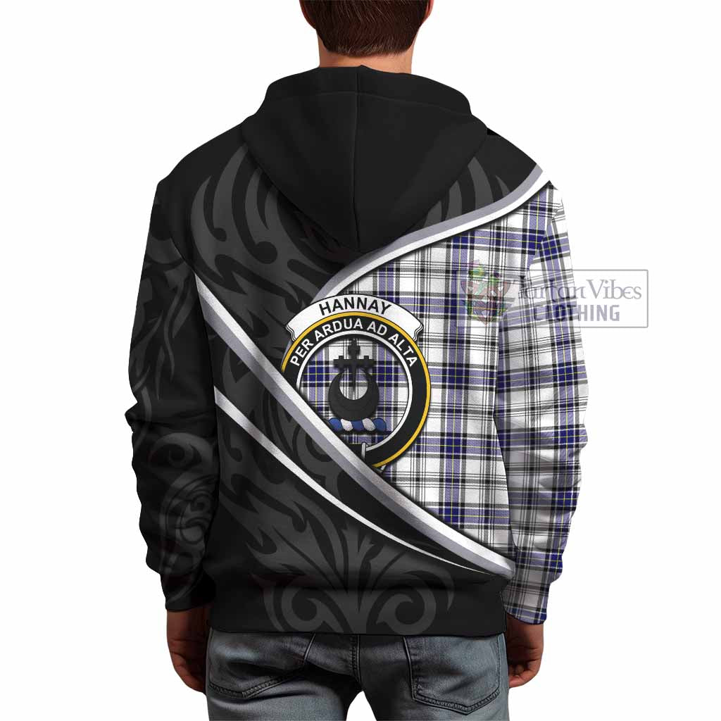 Hannay Tartan Family Crest Hoodie Celtic Scottish Thistle Floral - Tartan Vibes Clothing