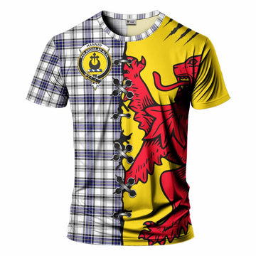 Hannay Tartan Family Crest T-shirt Lion Rampant Honor - Tartan Vibes Clothing