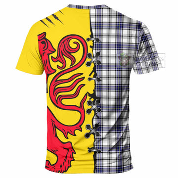 Hannay Tartan Family Crest T-shirt Lion Rampant Honor - Tartan Vibes Clothing