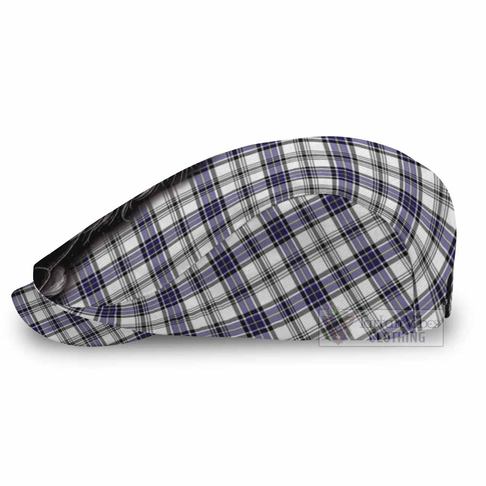 Hannay Tartan Flat Cap, Jeff Cap Roaring Lion Heritage