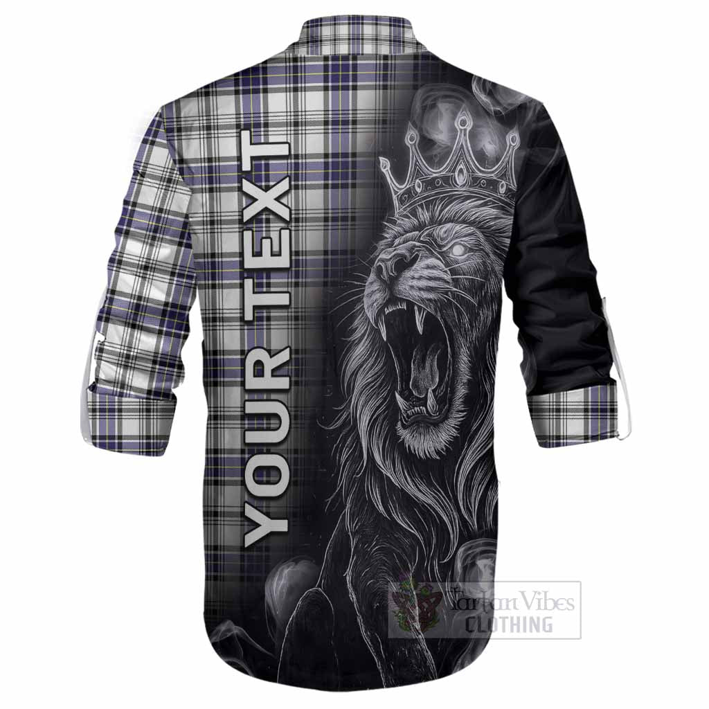 Hannay Tartan Ghillie Shirt Roaring Lion Heritage