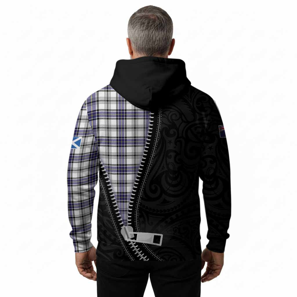 Hannay Tartan Hoodie New Zealand Pattern Unique Zipper Stylized