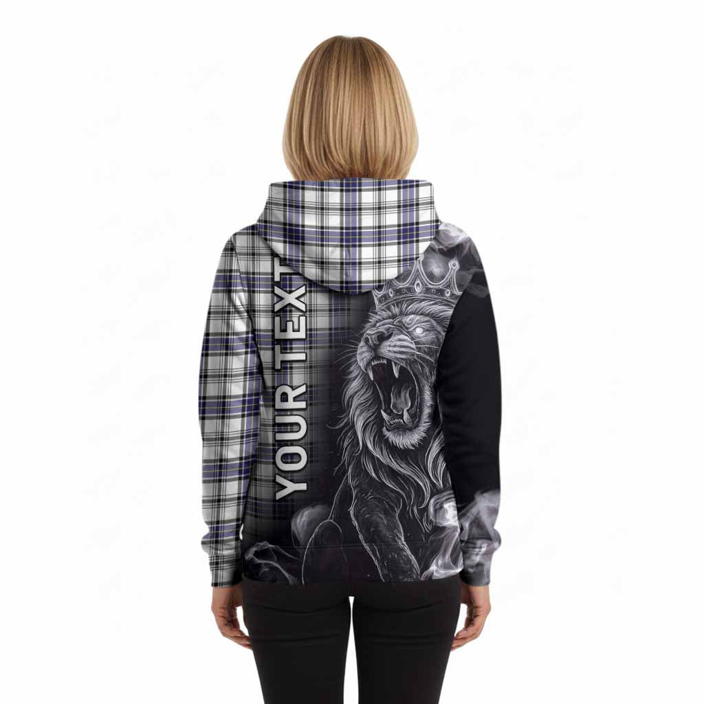 Hannay Tartan Hoodie Roaring Lion Heritage