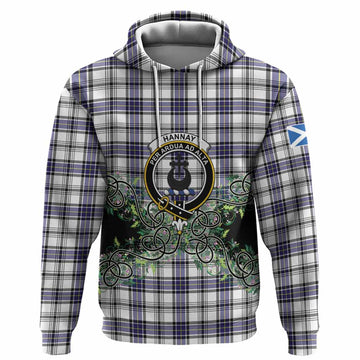 Hannay Tartan Hoodie Thistle Scottish Spirit