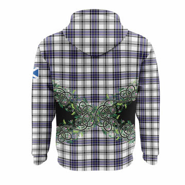 Hannay Tartan Hoodie Thistle Scottish Spirit