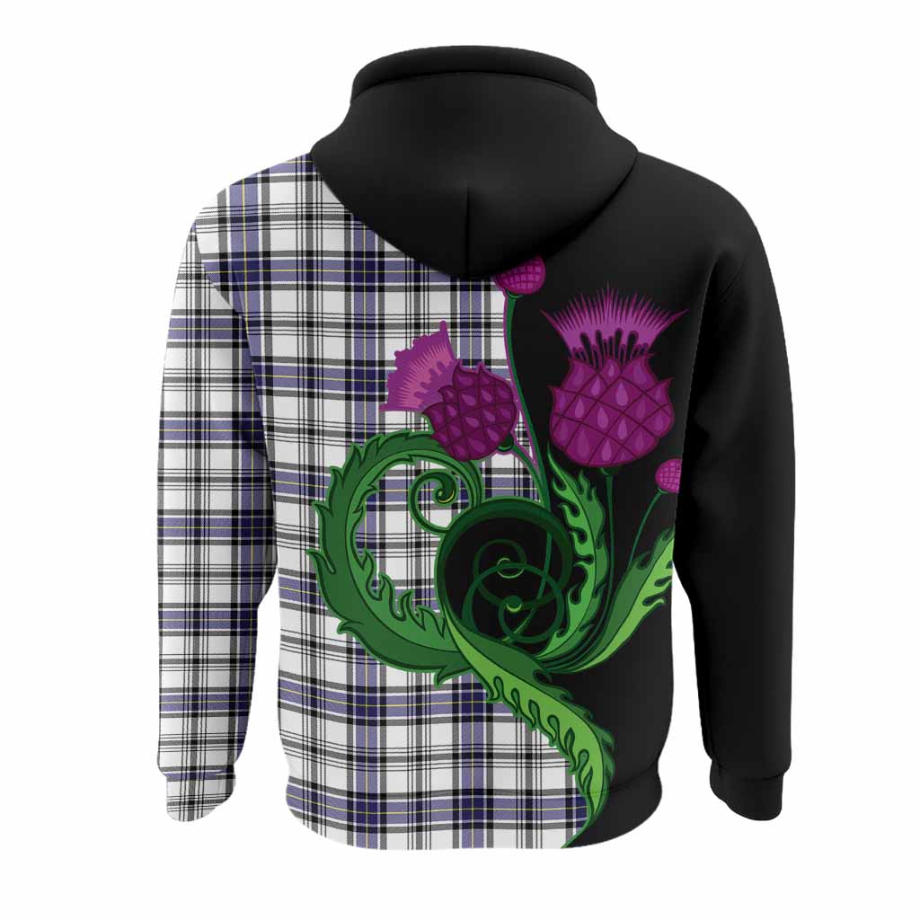 Hannay Tartan Hoodie Traditional Scottish Thistle