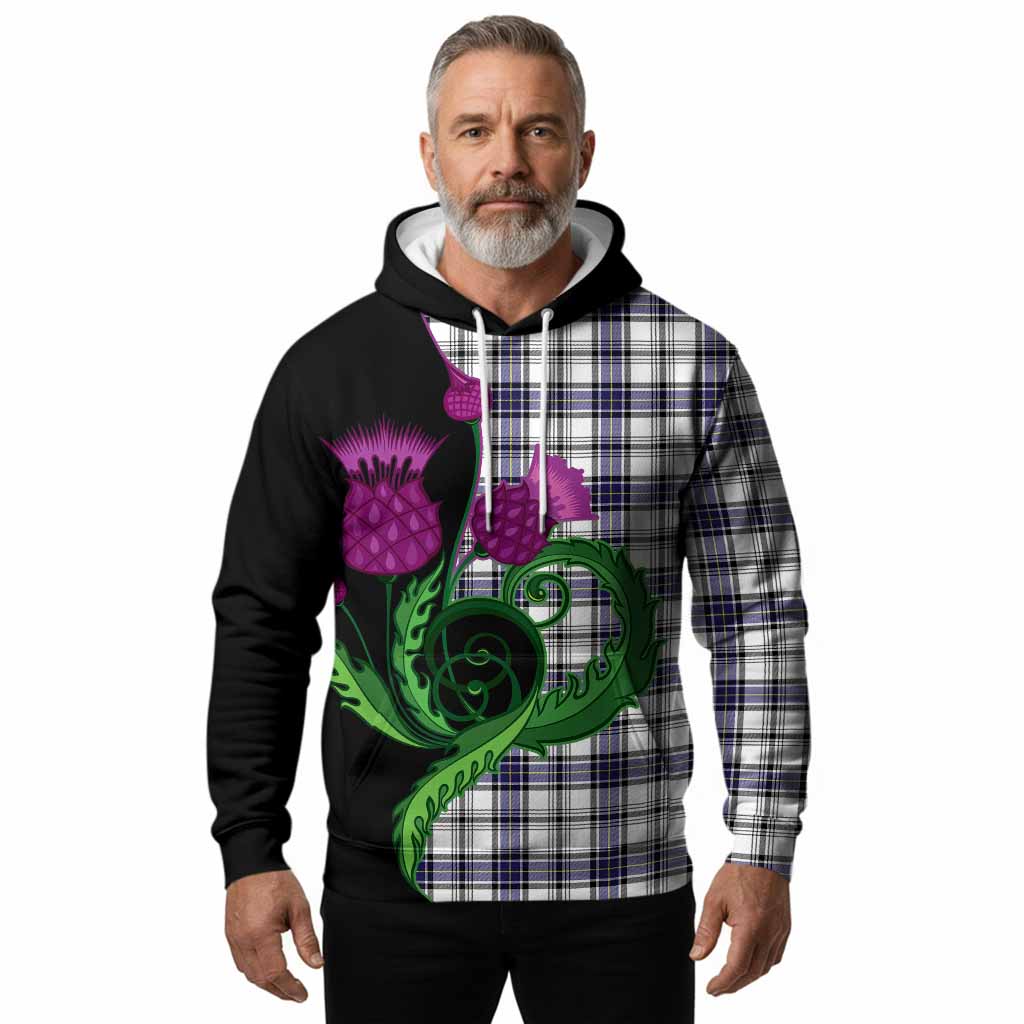 Hannay Tartan Hoodie Traditional Scottish Thistle