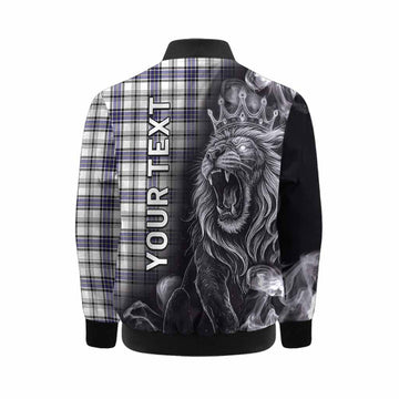 Hannay Tartan Kid Bomber Jacket Roaring Lion Heritage