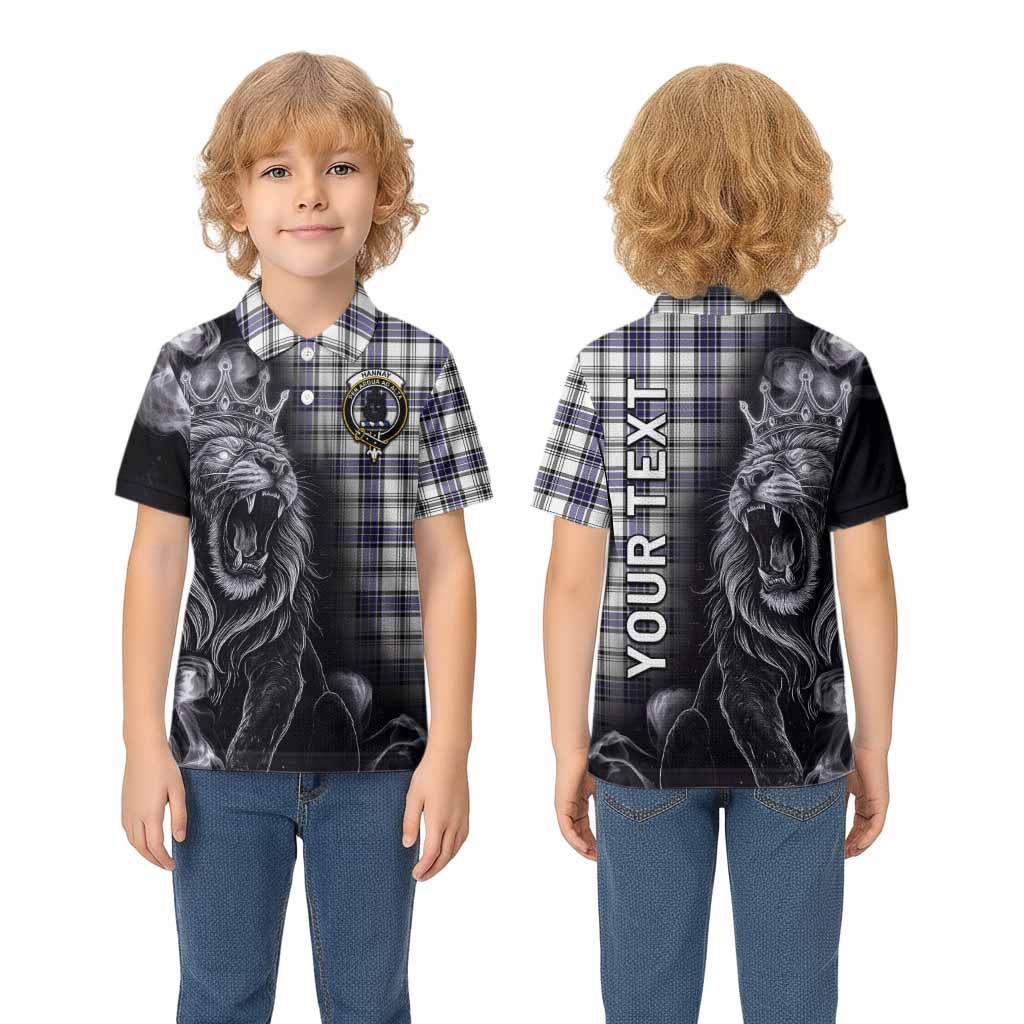 Hannay Tartan Kid Polo Shirt Roaring Lion Heritage