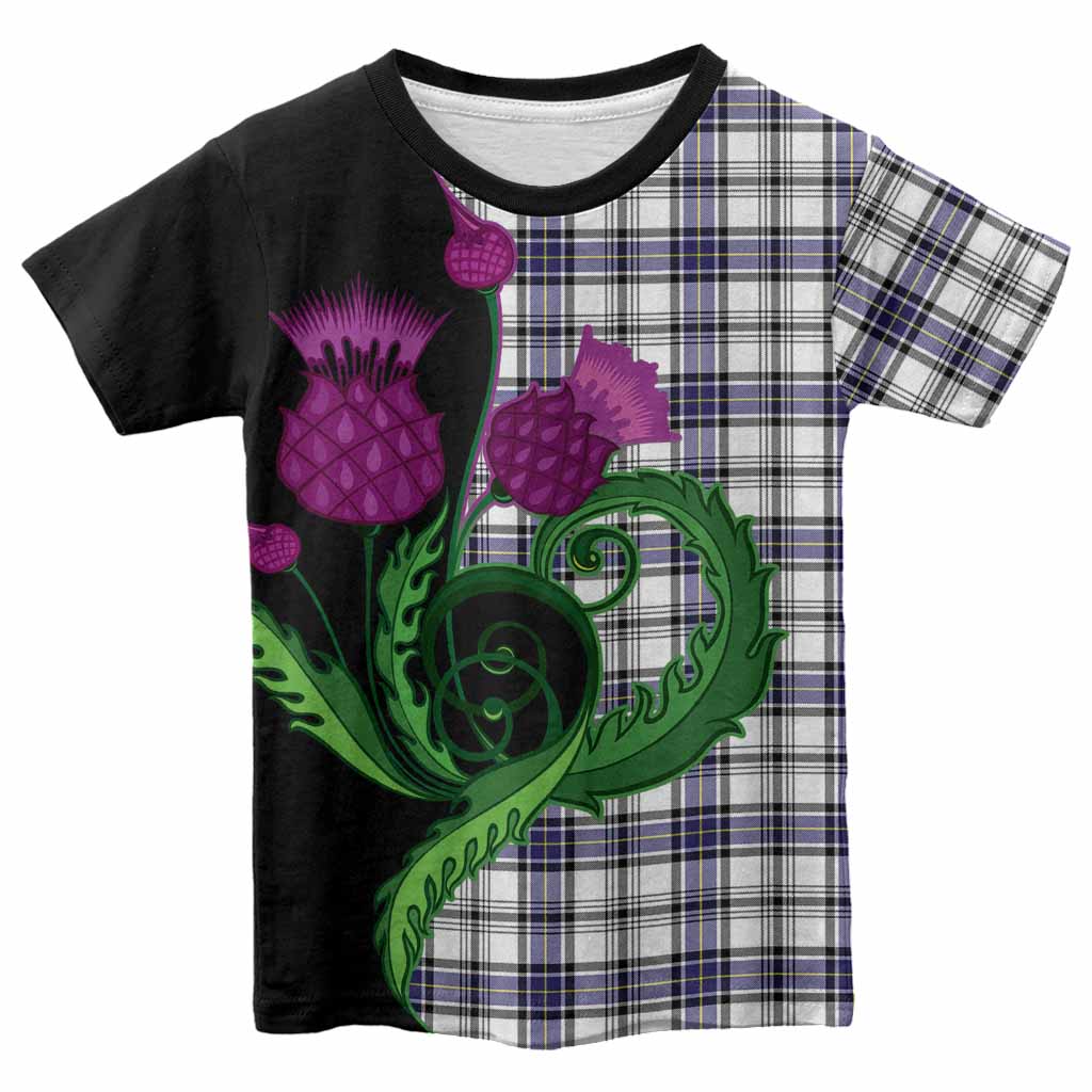 Hannay Tartan Kid T-shirt Traditional Scottish Thistle