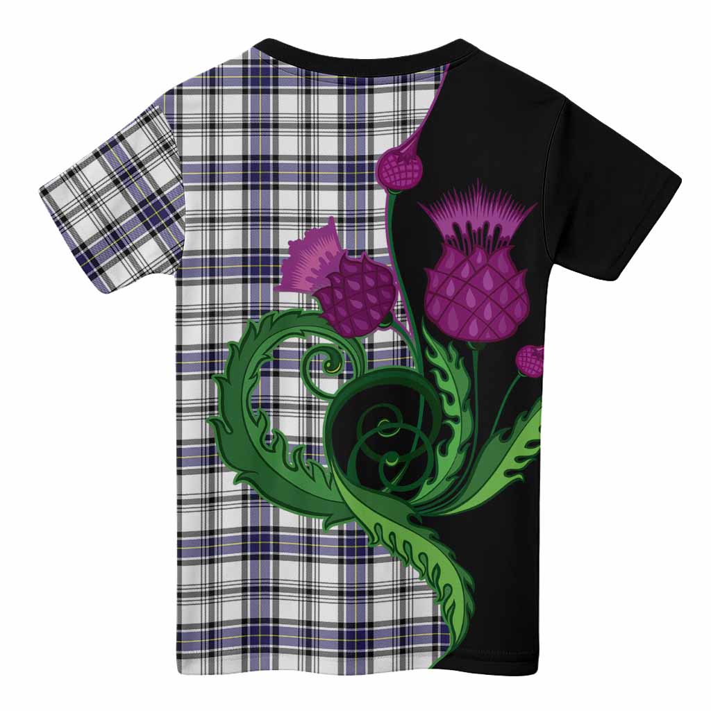 Hannay Tartan Kid T-shirt Traditional Scottish Thistle