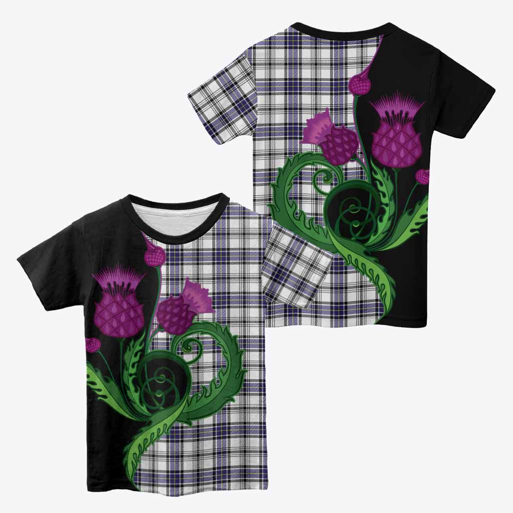 Hannay Tartan Kid T-shirt Traditional Scottish Thistle