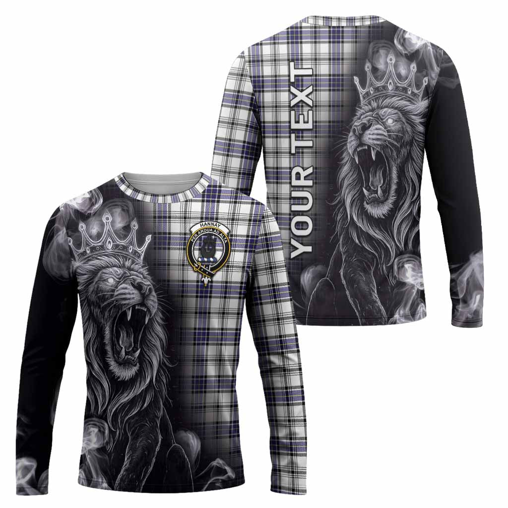 Hannay Tartan Long Sleeve T-Shirt Roaring Lion Heritage