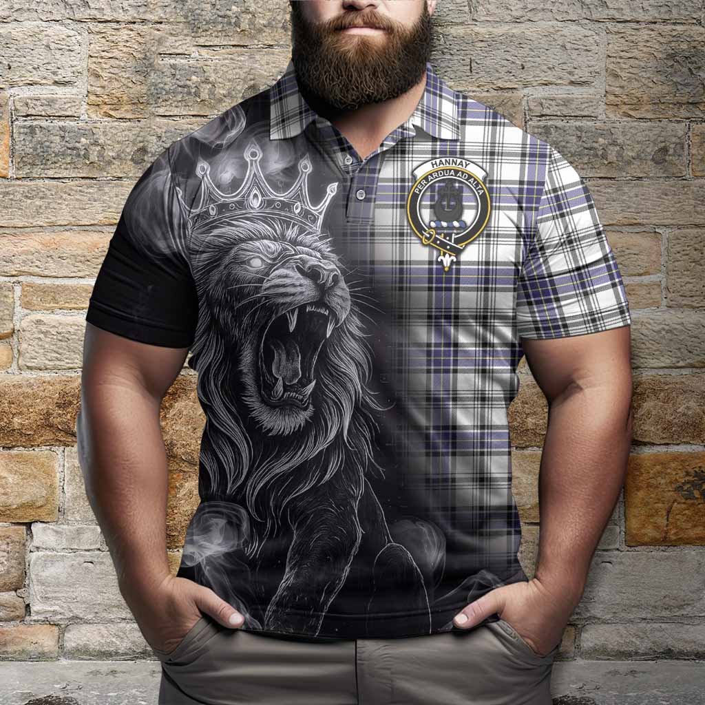 Hannay Tartan Polo Shirt Roaring Lion Heritage