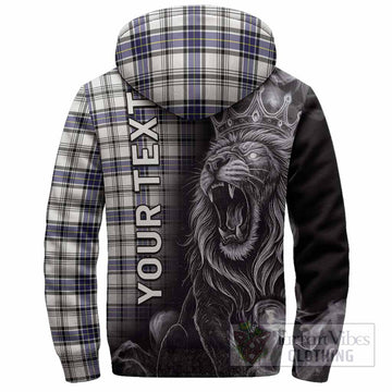 Hannay Tartan Sherpa Hoodie Roaring Lion Heritage
