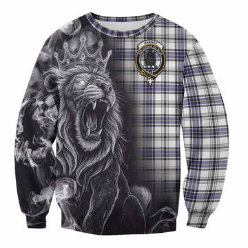 Hannay Tartan Sweatshirt Roaring Lion Heritage