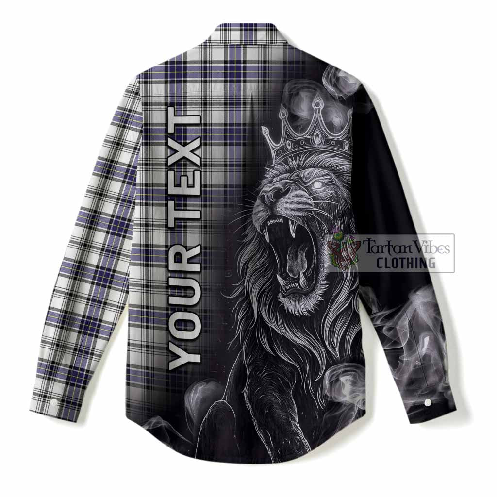Hannay Tartan Women Casual Shirt Roaring Lion Heritage