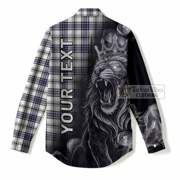 Hannay Tartan Women Casual Shirt Roaring Lion Heritage