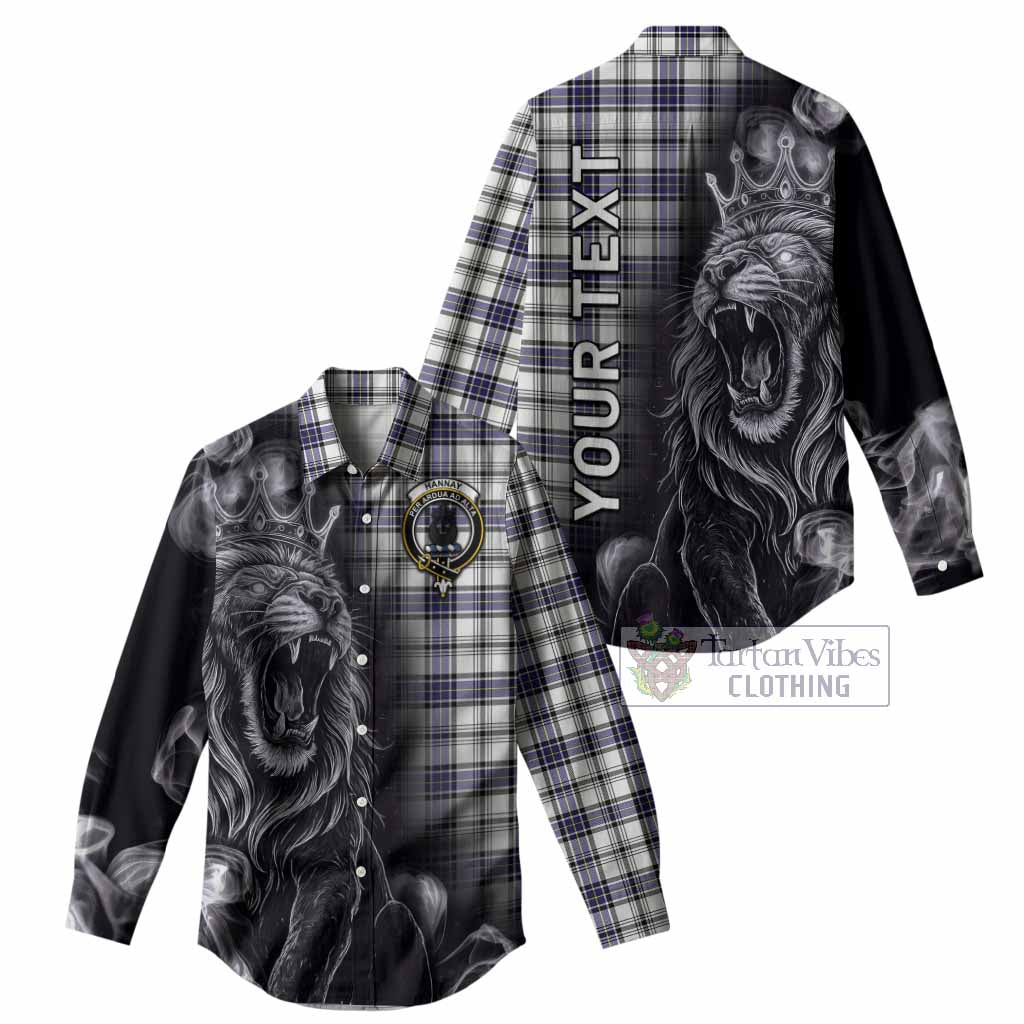 Hannay Tartan Women Casual Shirt Roaring Lion Heritage