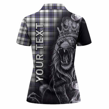 Hannay Tartan Women Polo Shirt Roaring Lion Heritage