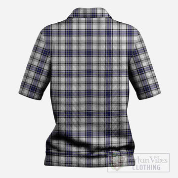 Hannay Tartan Women’s Polo Sweater Top
