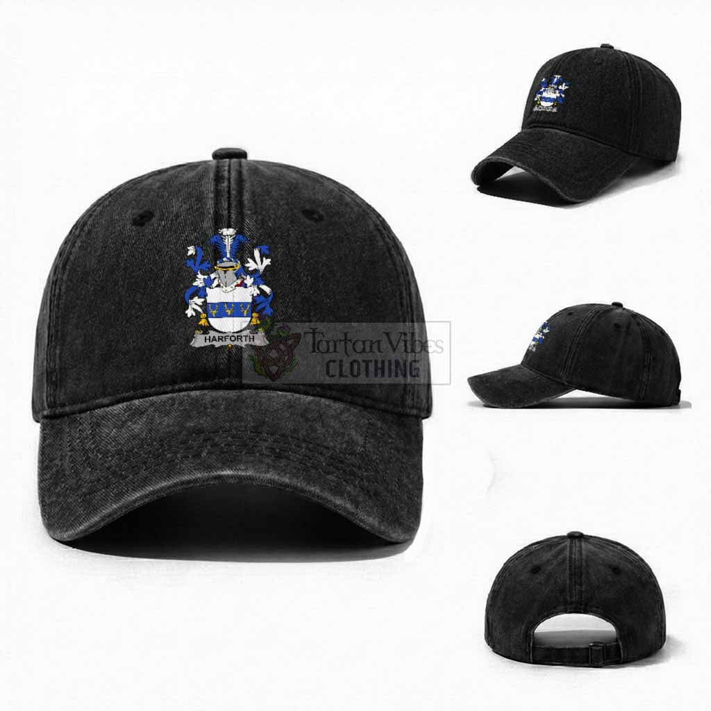 Harforth Irish Coat of Arms Washed Baseball Cap
