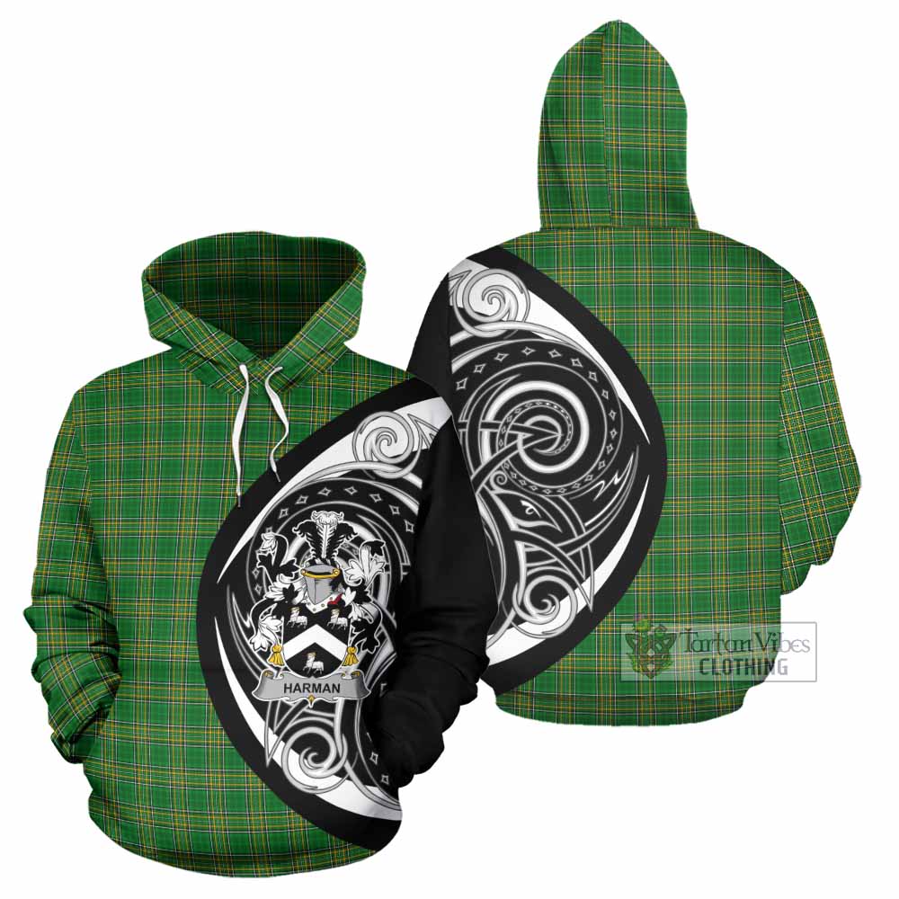 Harman Irish Clan Hoodie Celtic Circle Style - Tartan Vibes Clothing