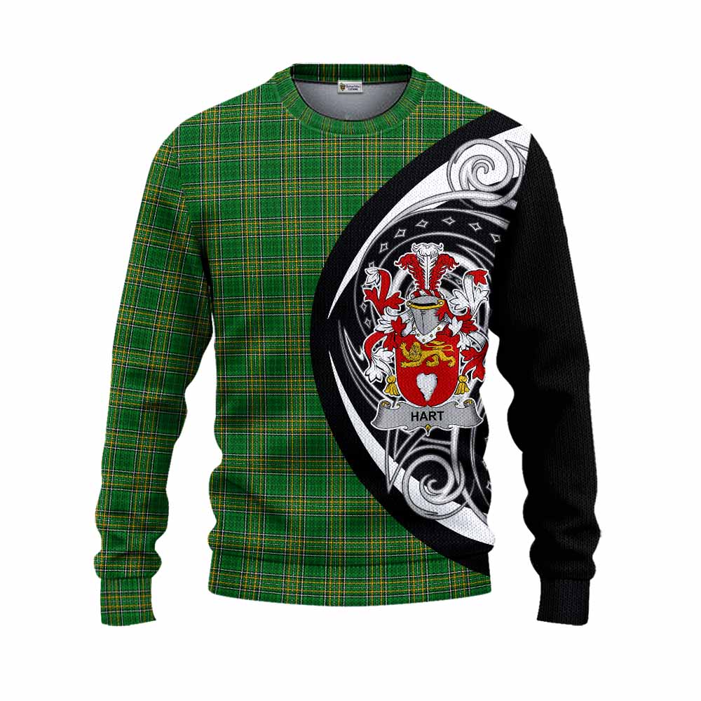 Tartan Vibes Clothing Hart Irish Clan Knitted Sweater Celtic Circle Style