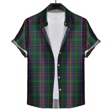 Hart of Scotland Tartan Short Sleeve Button Down Shirt
