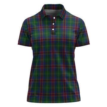 Hart of Scotland Tartan Polo Shirt For Women
