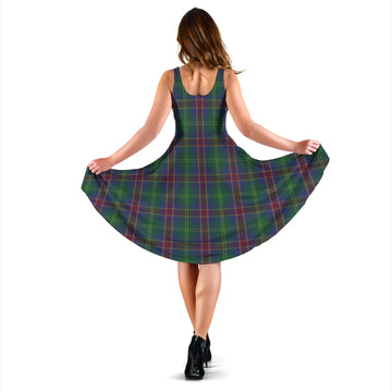 Hart Tartan Sleeveless Midi Womens Dress