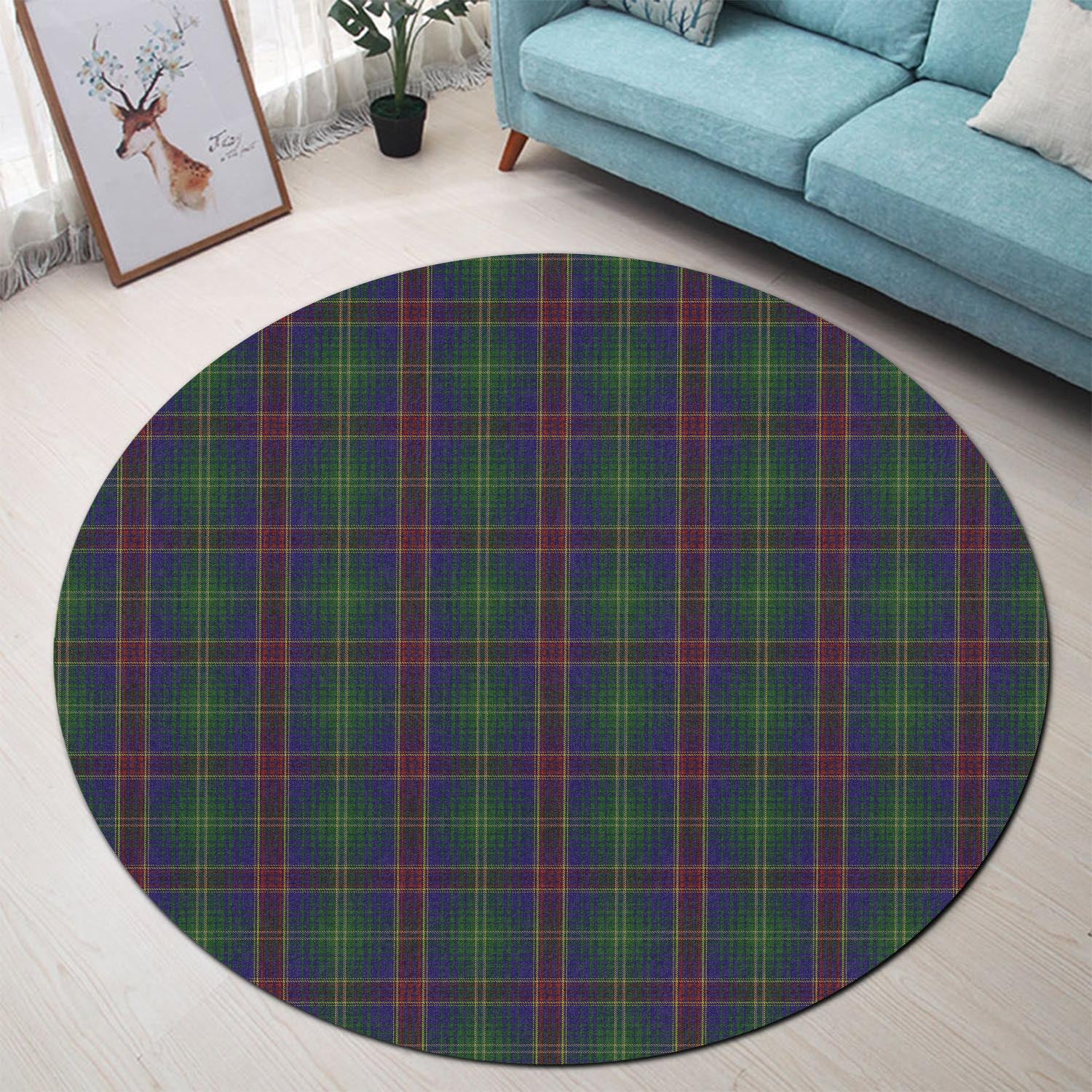 hart-of-scotland-tartan-round-rug