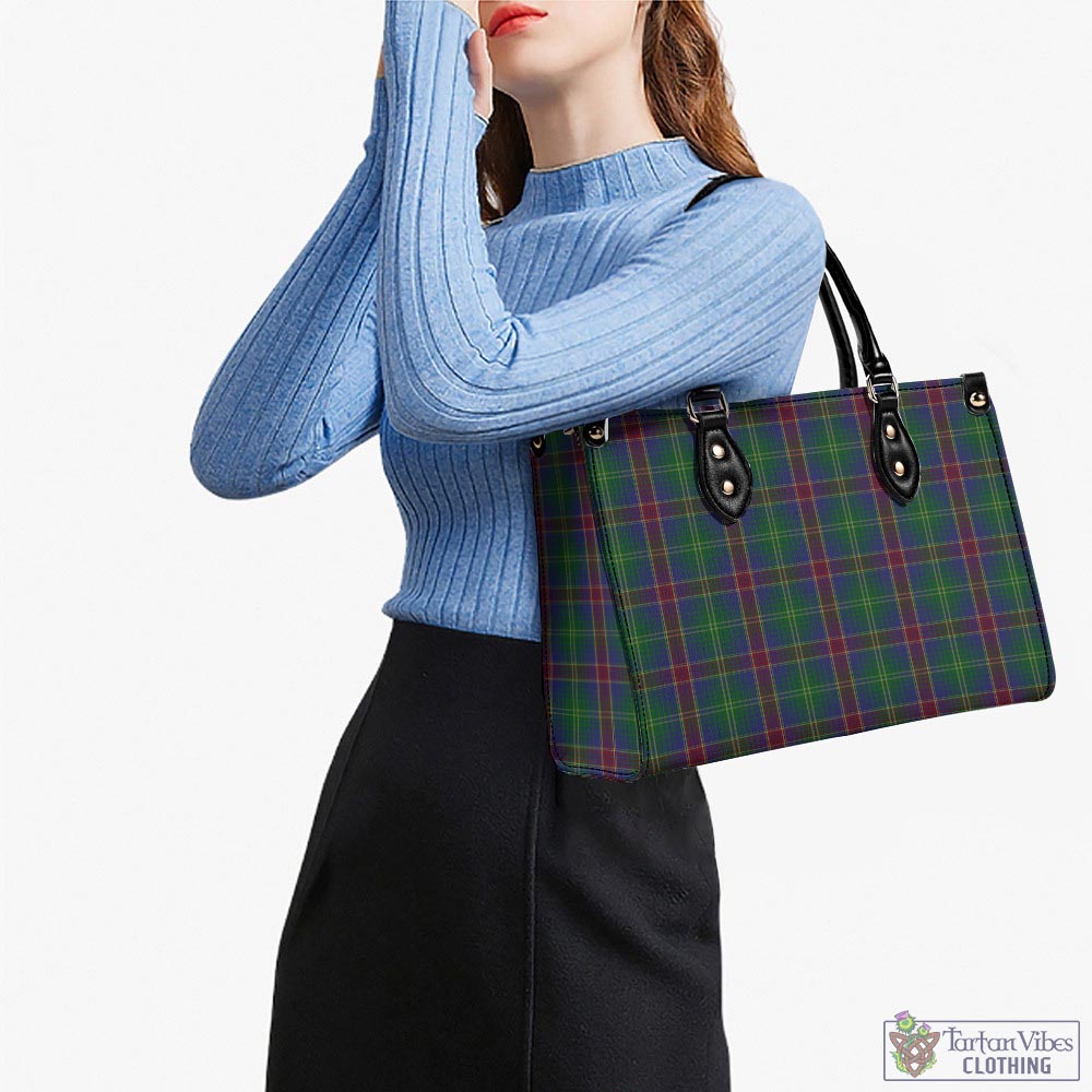 Tartan Vibes Clothing Hart of Scotland Tartan Luxury Leather Handbags