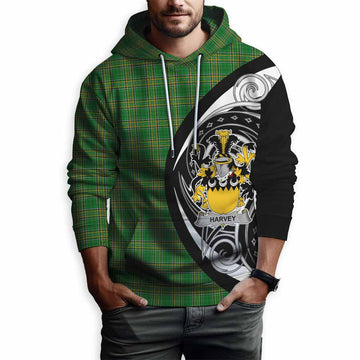 Harvey Irish Clan Hoodie Celtic Circle Style Pullover Hoodie - Tartan Vibes Clothing