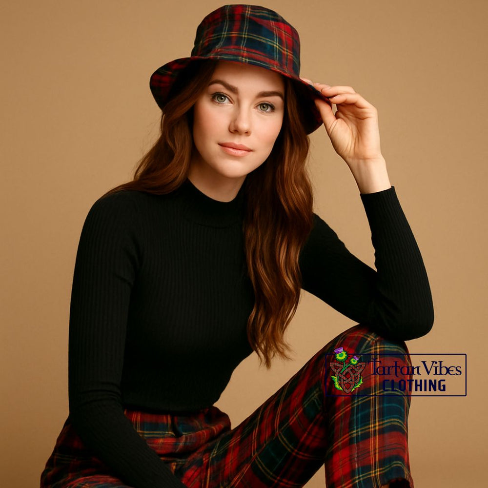 Hat with Tartan Plaid Pant