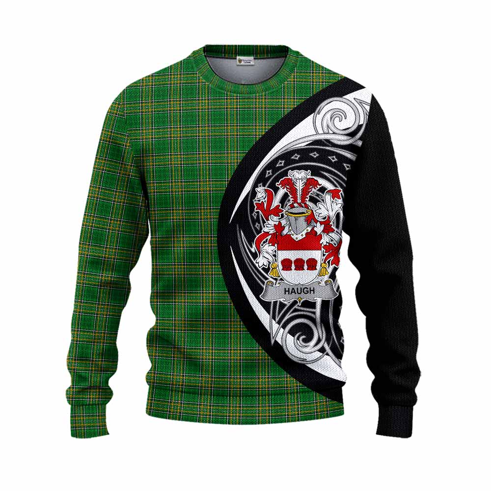 Tartan Vibes Clothing Haugh Irish Clan Knitted Sweater Celtic Circle Style