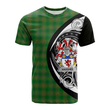 Haughey Irish Clan Cotton T-shirt Celtic Circle Style Kid's Shirt - Tartan Vibes Clothing