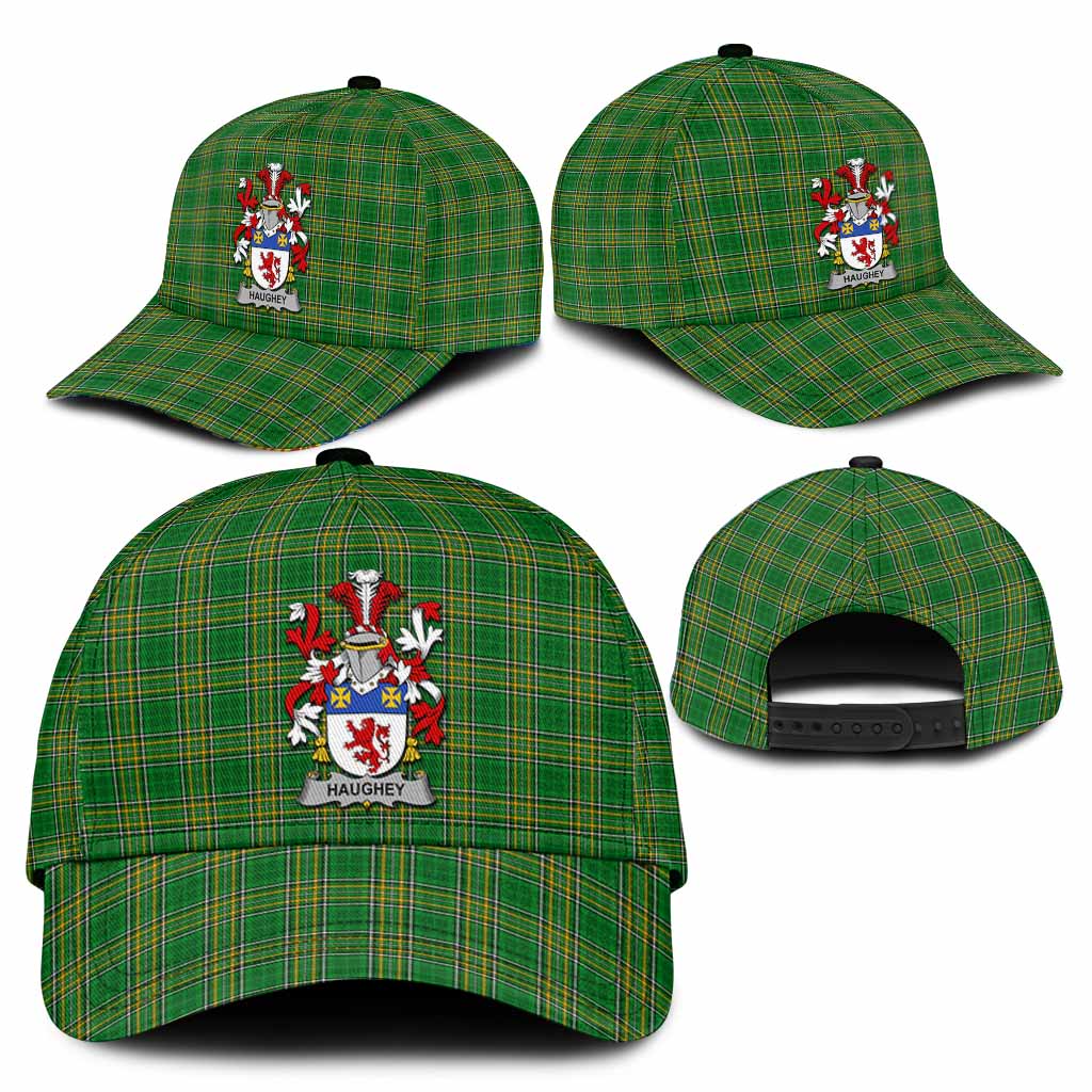 Haughey Irish Clan Tartan Classic Cap with Coat of Arms