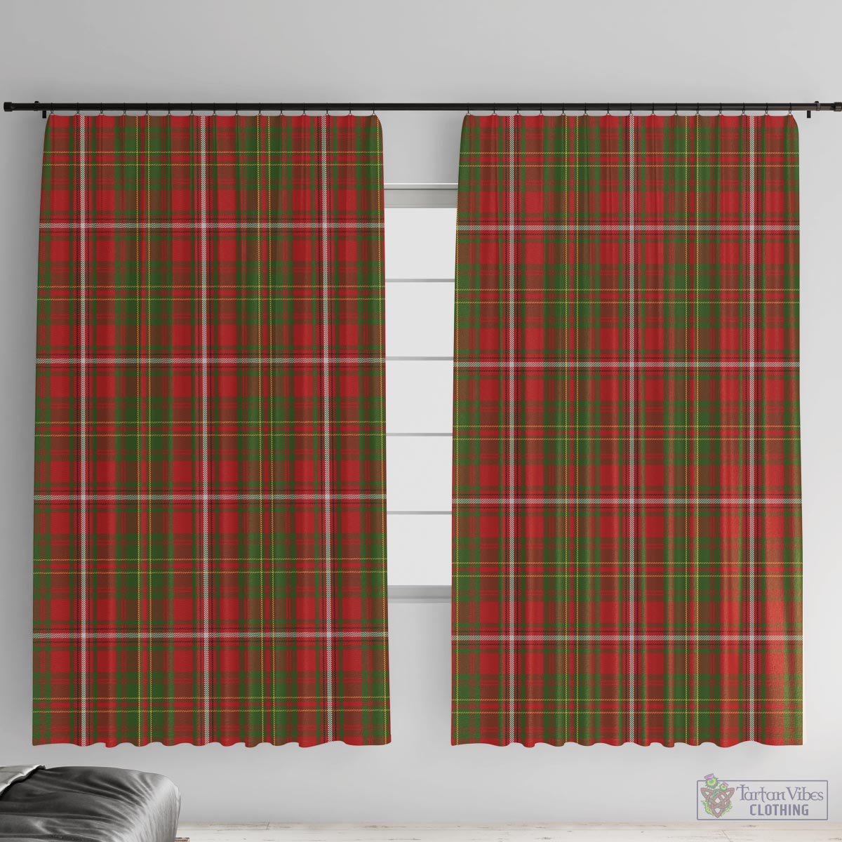 Hay Tartan Window Curtain