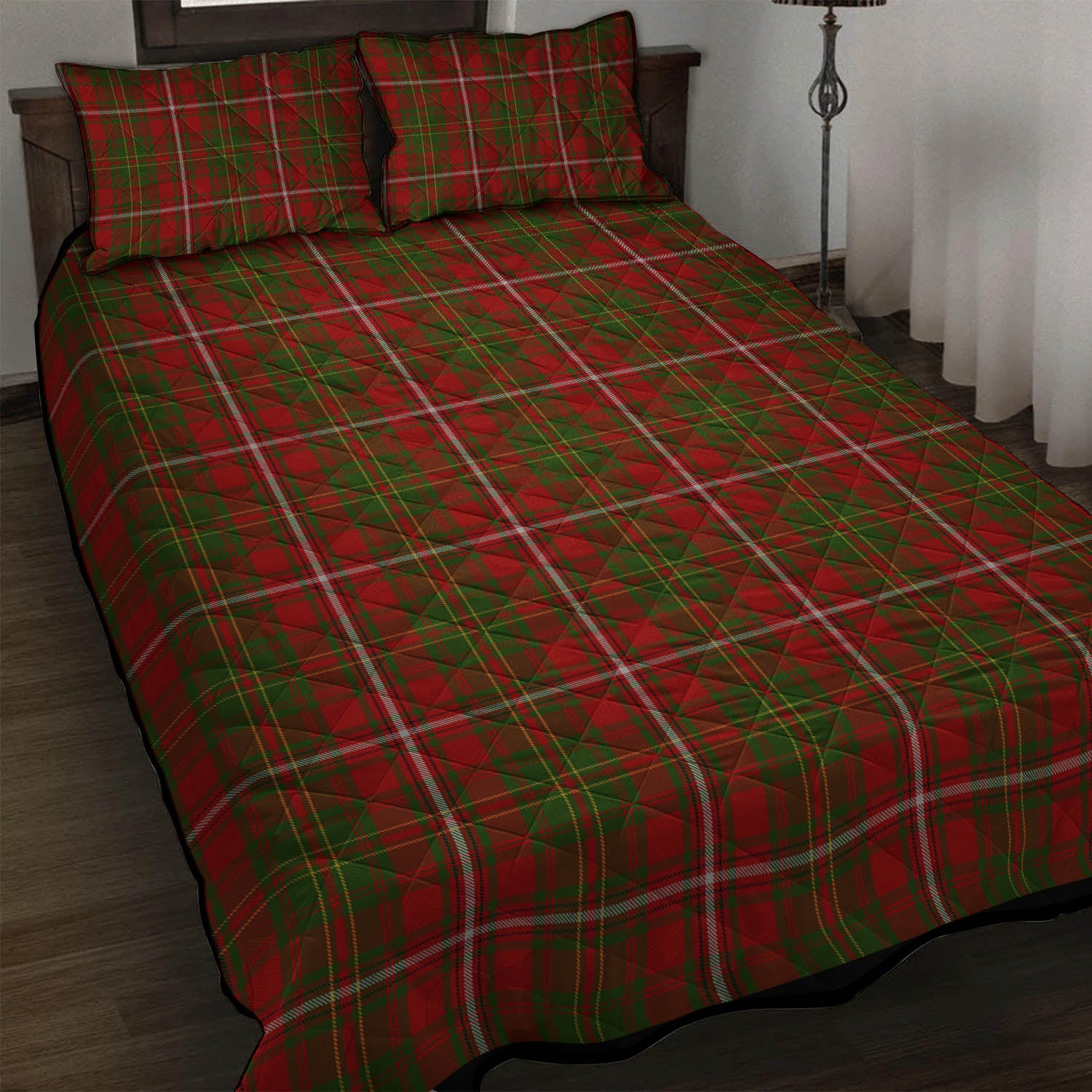 Hay Tartan Quilt Bed Set - Tartan Vibes Clothing
