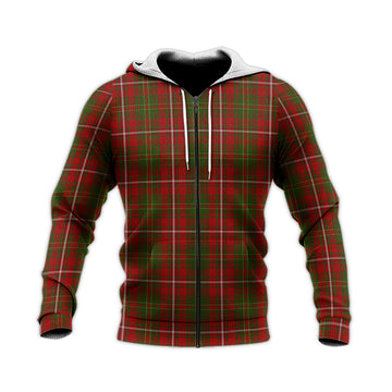 Hay Tartan Knitted Hoodie