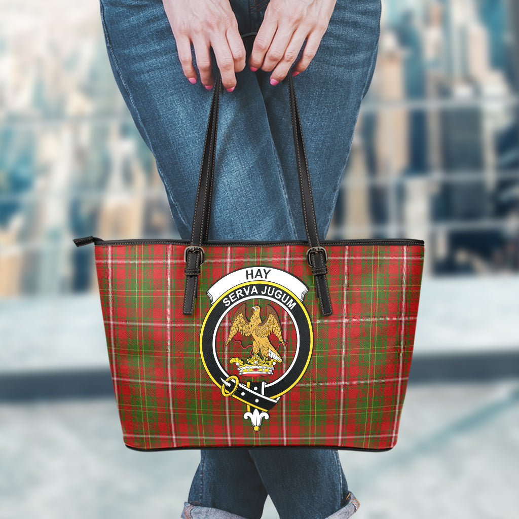 hay-tartan-leather-tote-bag-with-family-crest