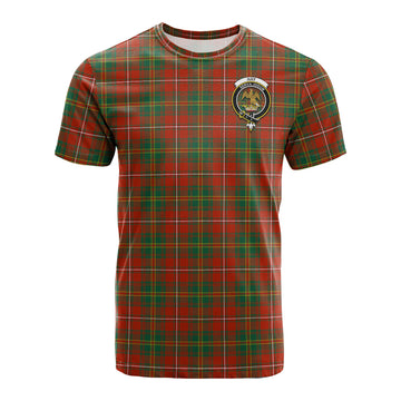 Hay Ancient Tartan T-Shirt with Family Crest